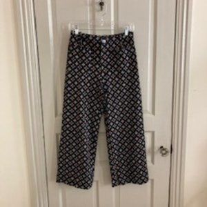 Colette Cropped Wide-Leg Ponte Pants by Maeve